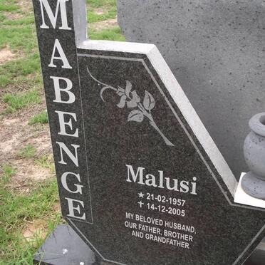 MABENGE Malusi 1957-2005