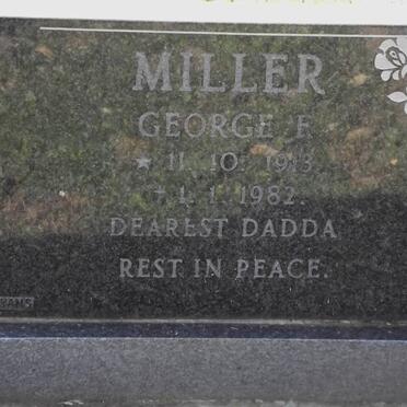MILLER George F. 1913-1982