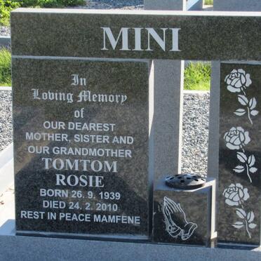 MINI Tomtom Rosie 1939-2010