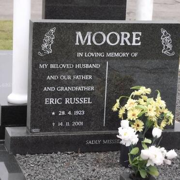 MOORE Eric Russel 1923-2001