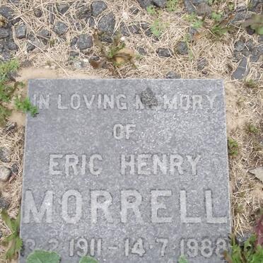 MORRELL Eric Henry 1911-1988