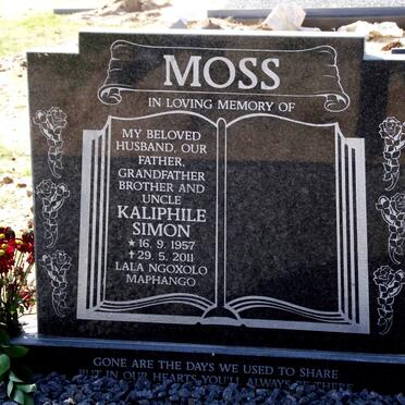 MOSS Kaliphile Simon 1957-2011