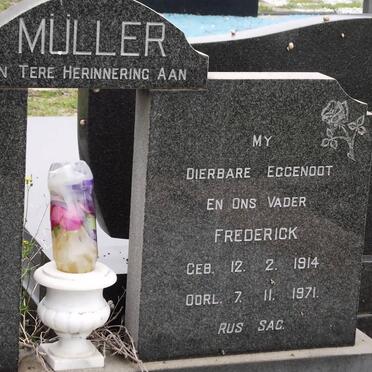 MULLER Frederick 1914-1971