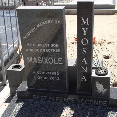 MYOSANA Masixole 1983-2012