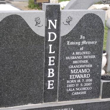 NDLEBE Mzamo Edward 1936-2007