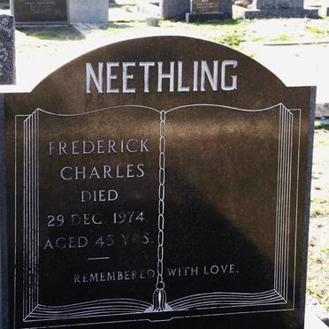 NEETHLING Frederick Charles 1929-1974