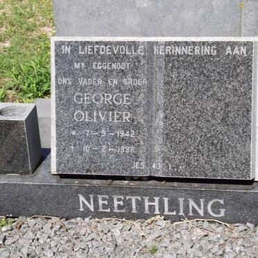 NEETHLING George Olivier 1942-1996