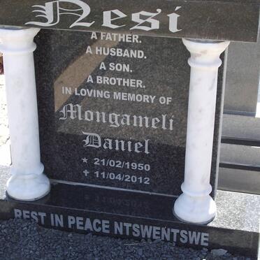 NESI Mongameli Daniel 1950-2012