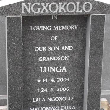 NGXOKOLO Lunga 2003-2006