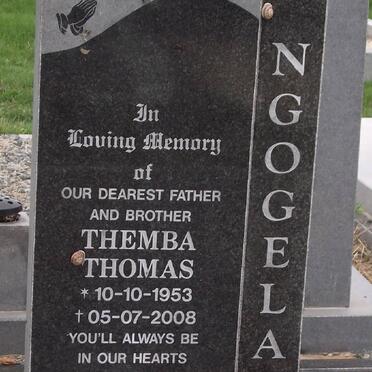 NGOGELA Themba Thomas 1953-2008