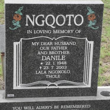 NGQOTO Danile 1948-2003