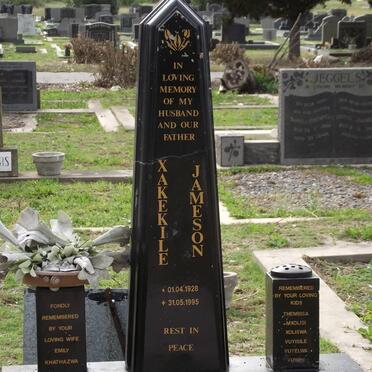 NGCWABE Xakekile Jameson 1928-1995