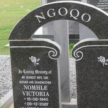 NGOQO Nomhle Victoria 1945-2007