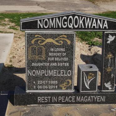 NOMNGQOKWANA Nompumelelo 1985-2011