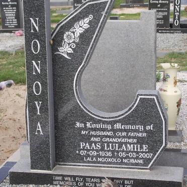 NONOYA Paas Lulamile 1936-2007