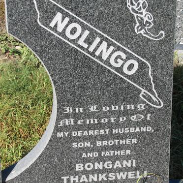 NOLINGO Bongani Thankswell 1972-2009