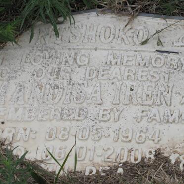 NTSHOKO Mandisa Iren 1964-2008