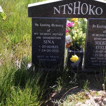 NTSHOKO Sina 1935-2012 :: NYSHOKO Noligwa Evelyn 1953-2011