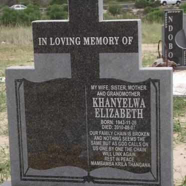 OLIPHANT Khanyelwa Elizabeth 1943-2010