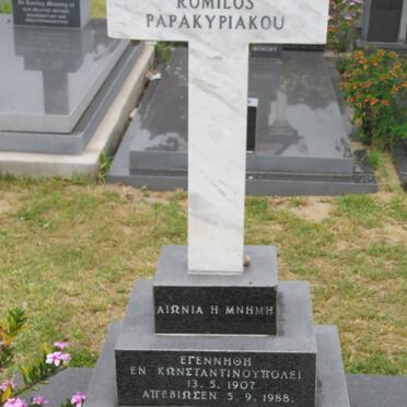 PAPAKYPIAKOU Romilos 1907-1988