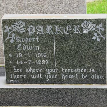 PARKER Rupert Edwin 1916-1993