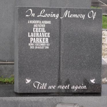 PARKER Cecil Laurance 1931-2006