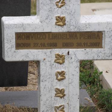 PEMBA Nomvuzo Lindelwa 1958-2007