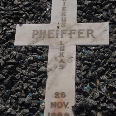 PHEIFFER Wiekus Lukas -1969