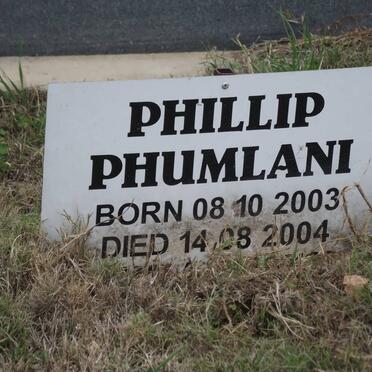 PHILLIP Phumlani 2003-2004