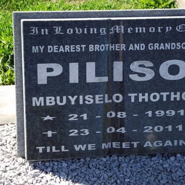 PILISO Mbuyiselo Thotho 1991-2011