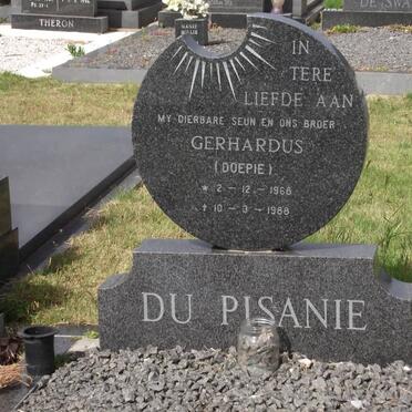 PISANIE Gerhardus, du 1968-1988
