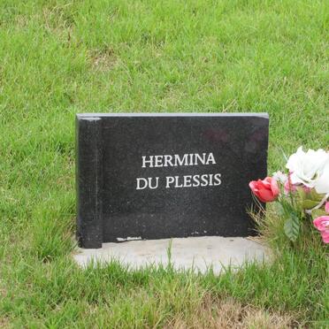 PLESSIS Hermina, du 1933-2007