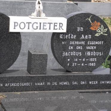 POTGIETER Jacobus 1925-1985