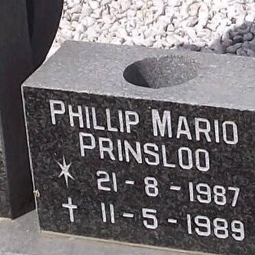 PRINSLOO Phillip Mario 1987-1989