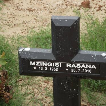 RASANA Mzingisi 1952-2010