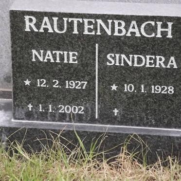 RAUTENBACH Ignatius Johannes 1927-2002 &amp; Sindera 1928-