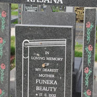 RASANA Funeka Beauty 1932-2007