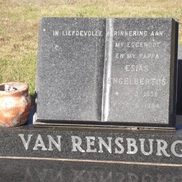 RENSBURG Esias Engelbertus, van 1956-1984