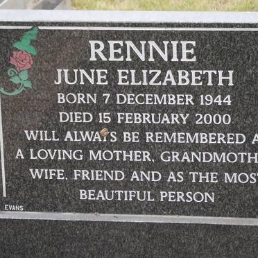 RENNIE June Elizabeth 1944-2000