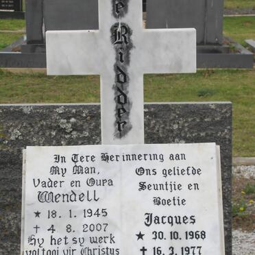 RIDDER Wendell, de 1945-2007 :: RIDDER Jacques, de 1968-1977