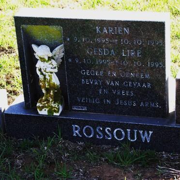 ROSSOUW Karien 1995-1995 :: ROSSOUW Gesda Lire 1995-1995