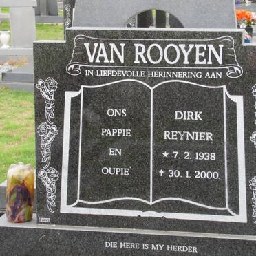 ROOYEN Dirk Reynier, van 1938-2000