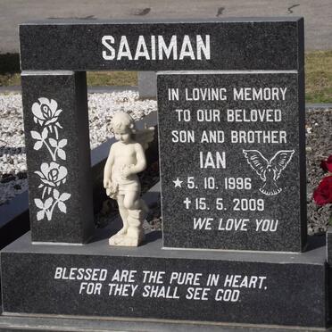 SAAIMAN Ian 1996-2009