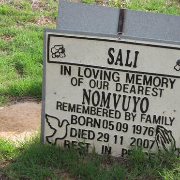 SALI Nomvuyo 1976-2007