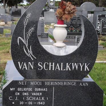 SCHALKWYK C.J., van 1943-1988
