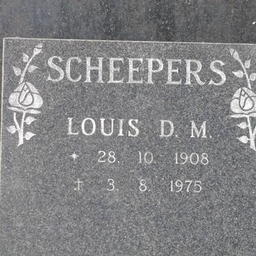 SCHEEPERS Louis D.M. 1908-1975