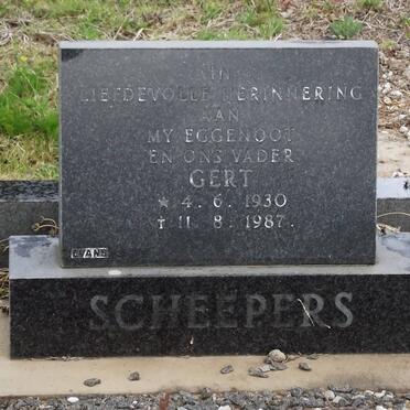 SCHEEPERS G.F. 1930-1987