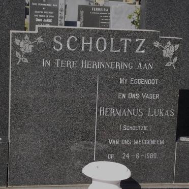 SCHOLTZ Hermanus Lukas 1938-1980