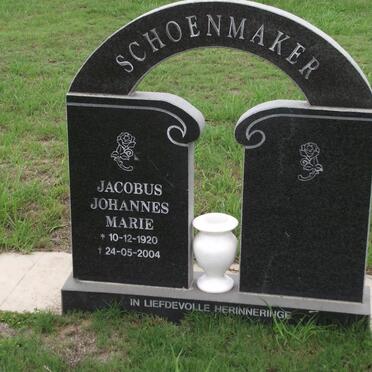 SCHOENMAKER Jacobus Johannes Marie 1920-2004