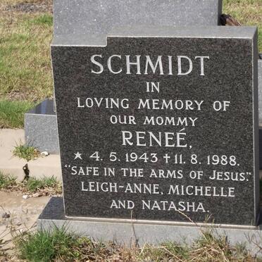 SCHMIDT Reneé 1943-1988